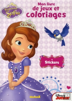 Bertrand.pt - Princesse Sofia Mon Livre De Jeux Et Coloriages  + Stickers