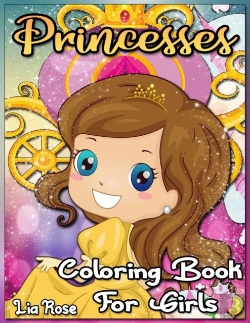 Bertrand.pt - Princesses Coloring Book For Girls