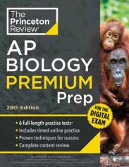 Princeton Review Ap Biology Premium Prep, 29th Edition