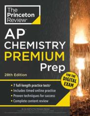 Princeton Review Ap Chemistry Premium Prep, 28th Edition