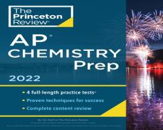 Princeton Review Ap Chemistry Prep, 2022