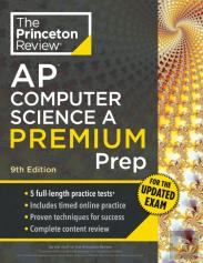 Princeton Review Ap Computer Science A Premium Prep, 9th Edition