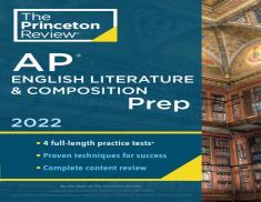 Princeton Review Ap English Literature & Composition Prep, 2022