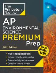 Princeton Review Ap Environmental Science Premium Prep, 20th Edition