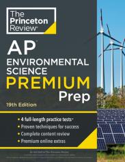 Princeton Review Ap Environmental Science Premium Prep