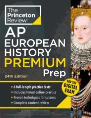 Princeton Review Ap European History Premium Prep, 24th Edition