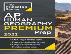 Princeton Review Ap Human Geography Premium Prep, 2022