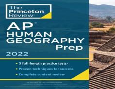 Princeton Review Ap Human Geography Prep, 2022