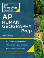 Princeton Review Ap Human Geography Prep, 2024