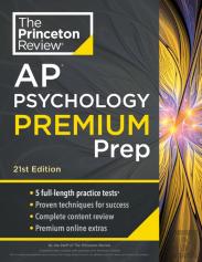 Princeton Review Ap Psychology Premium Prep, 2024