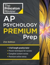 Princeton Review Ap Psychology Premium Prep, 2024