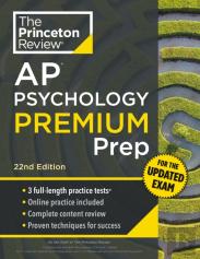 Princeton Review Ap Psychology Premium Prep