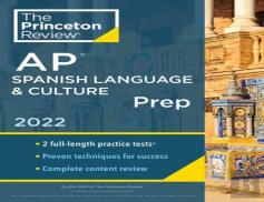 Princeton Review Ap Spanish Language & Culture Prep, 2022