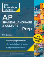Princeton Review Ap Spanish Language & Culture Prep, 2024