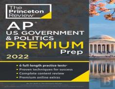 Princeton Review Ap U.S. Government & Politics Premium Prep, 2022