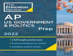 Princeton Review Ap U.S. Government & Politics Prep, 2022