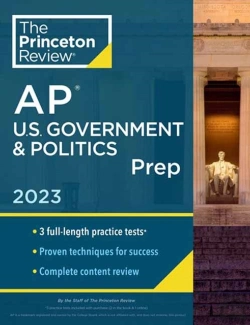 Bertrand.pt - Princeton Review Ap U.S. Government & Politics Prep, 2023