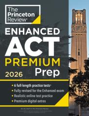 Princeton Review Enhanced Act Premium Prep, 2026