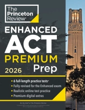 Princeton Review Enhanced Act Premium Prep, 2026