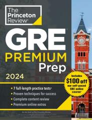 Princeton Review Gre Premium Prep, 2024