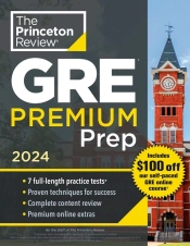 Princeton Review Gre Premium Prep, 2024