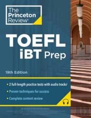 Princeton Review Toefl Ibt Prep With Audio/Listening Tracks