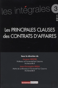 Bertrand.pt - Principales Clauses Dans Les Contrats D'