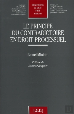 Bertrand.pt - Principe Du Contradictoire En Dt Process