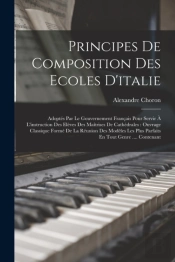 Principes De Composition Des Ecoles D'Italie