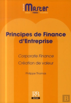 Bertrand.pt - Principes De Finance D'Entreprise ; Corporate Fiinance ; Création De Valeur (2e Édition)