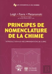 Principes De La Nomenclature De Chimie