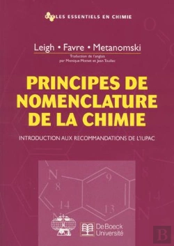 Bertrand.pt - Principes De La Nomenclature De Chimie