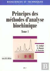 Principes Des Methodes D'Analyse Biochimique