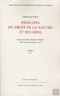 Bertrand.pt - Principes Du Droit De La Nature Et Des Gens