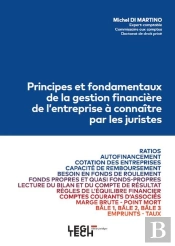 Principes Et Fondamentaux De La Gestion Financiere De L Entreprise A Connaitre Par Les Juristes