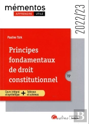 Principes Fondamentaux De Droit Constitutionnel, 15eme Edition - Un Cours Ordonne, Complet Et Access