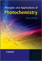 Principles And Applications Of Photochemistry