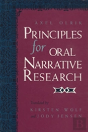 Principles For Oral Narrative Research