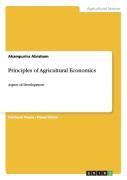 Principles Of Agricultural Economics