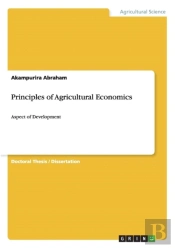 Principles Of Agricultural Economics