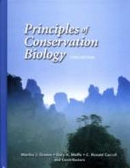 Principles Of Conservation Biology
