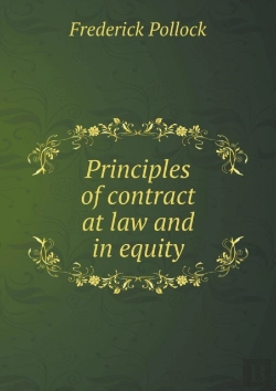 Bertrand.pt - Principles Of Contract At Law And In Equity
