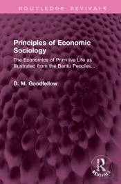 Principles Of Economic Sociology