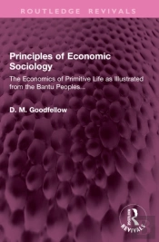 Principles Of Economic Sociology