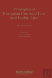 Principles Of European Contract Law And Italian Law