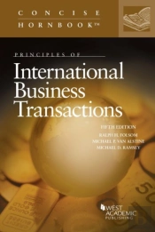 Principles Of International Business Transactions