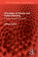 Principles Of Private And Public Planning