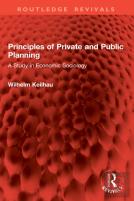 Principles Of Private And Public Planning