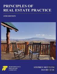 Principles Of Real Estate Practice