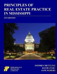Principles Of Real Estate Practice In Mississippi